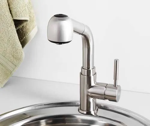 Смеситель для кухни Wasserkraft Wern 4266 матовый хром