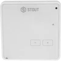 Проводной комнатный регулятор STOUT R-10z, белый