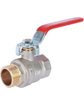 Кран шаровой полнопроходной внутренняя / наружная резьба, ручка рычаг Rommer 3/4* Кран шаровой полнопроходной внутренняя / наружная резьба, ручка рычаг Rommer 3/4*