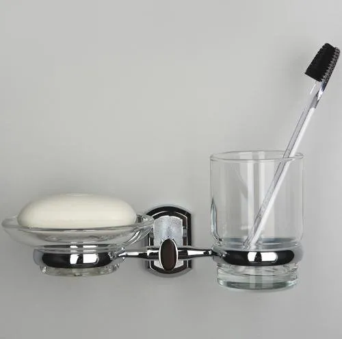 Стакан Wasserkraft Oder K-3026 с мыльницей