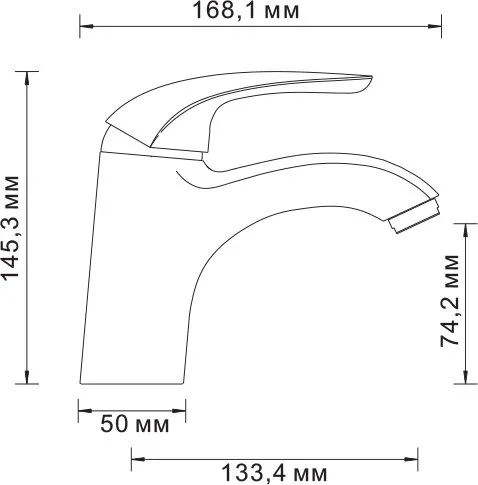 Смеситель для раковины Wasserkraft Rossel 2803
