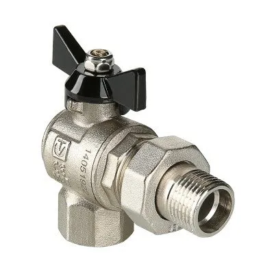 Кран шаровой угловой американка внутренняя / наружная резьба, ручка бабочка VALTEC PERFECT 3/4* Кран шаровой угловой американка внутренняя / наружная резьба, ручка бабочка VALTEC PERFECT 3/4*