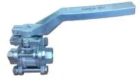 Кран шаровой резьбовой с ISO фланцем SS316 ABRA-BV-11-008