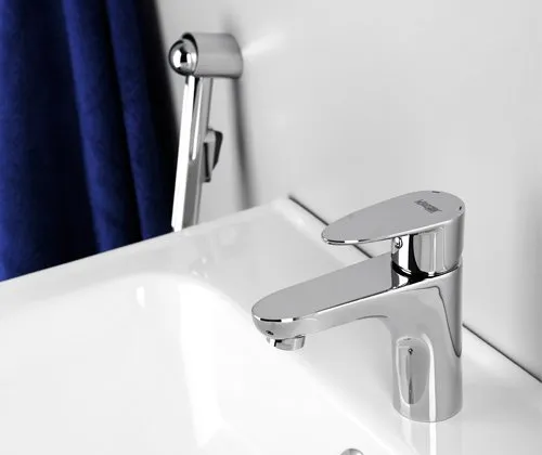 Смеситель для раковины Wasserkraft Leine 3508 с гигиеническим душем