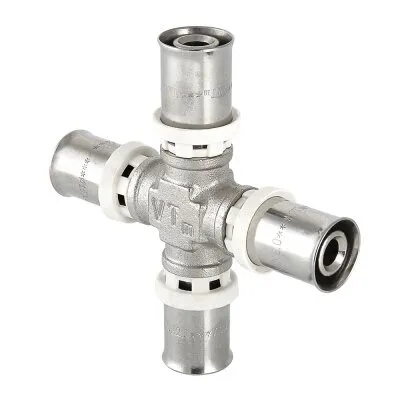 Пресс крестовина VALTEC 20 х 16 х 20 х 16 Пресс крестовина VALTEC 20 х 16 х 20 х 16