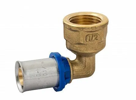 Пресс угольник внутренняя резьба 90° APE 26 х 3/4* Пресс угольник внутренняя резьба 90° APE 26 х 3/4*