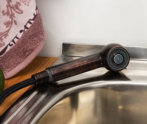 Смеситель для кухни Wasserkraft A8247 темная бронза