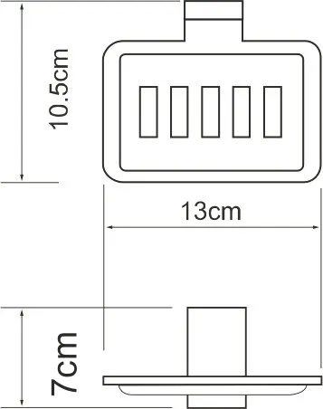 Мыльница Wasserkraft Lopau K-6069