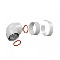 Начальный участок Rommer универсальный 60/100 мм (кроме котлов  Immergas и Navien Deluxe 75/100 стар.)