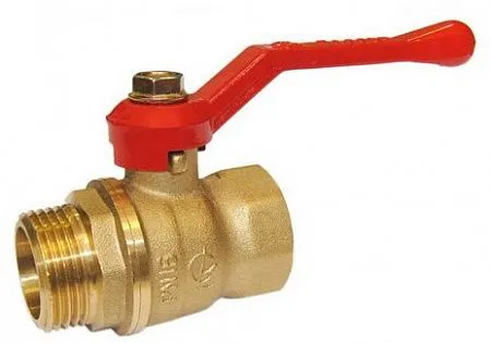 Кран шаровый внутренняя / наружная резьба, ручка рычаг ГАЛЛОП 3/4* Кран шаровый внутренняя / наружная резьба, ручка рычаг ГАЛЛОП 3/4*