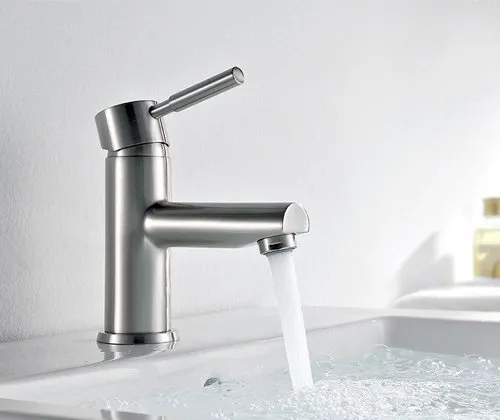 Смеситель для раковины Wasserkraft Wern 4203 матовый хром
