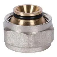 Фитинг компрессионный для труб PEX-AL-PEXb Rommer 16 х 2,0 х 3/4*