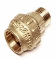 Муфта TIEMME ПНД 40 х 1* НР (винтовая)