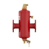 Сепаратор воздуха и шлама Flamco Flamcovent Clean Smart F - Ду100 мм (ф/ф, PN10, Tmax 120˚С, 33 л)