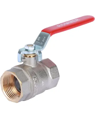 Кран шаровой полнопроходной внутренняя / внутренняя резьба, ручка рычаг Rommer 1* Кран шаровой полнопроходной внутренняя / внутренняя резьба, ручка рычаг Rommer 1*