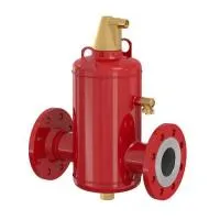 Сепаратор воздуха Flamco Flamcovent Smart F - Ду100 мм (ф/ф, PN10, Tmax 120˚С, 25 л.)