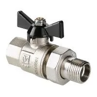 Кран шаровой американка внутренняя / наружная резьба, ручка бабочка VALTEC PERFECT 1*