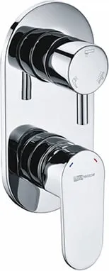 Смеситель для ванны с душем Wasserkraft Dinkel 5871 С ВНУТРЕННЕЙ ЧАСТЬЮ