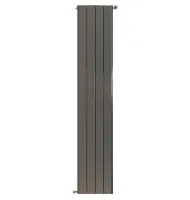 Радиатор алюминиевый секционный Stout Sebino 1800 х 4 секции (подключение универальное, цвет серый 2676 cod.08)