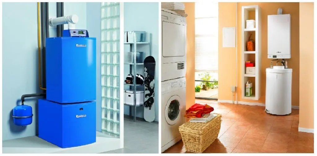 Газовый напольный и настенный котел Газовый котел - напольный и настенный тип монтажа