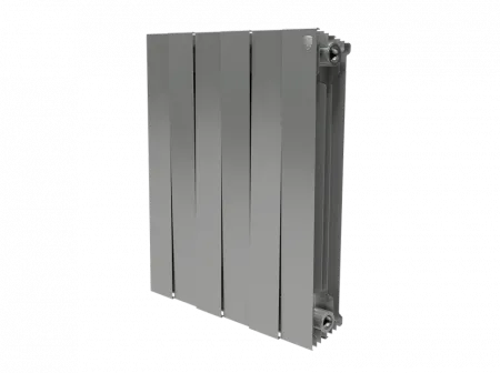 Радиатор биметаллический секционный Royal Thermo PianoForte Silver Satin VD 500 х 4 секции (подключение нижнее справа) Радиатор биметаллический секционный Royal Thermo PianoForte Silver Satin VD 500 х 4 секции (подключение нижнее справа)