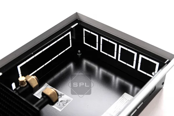 Конвектор внутрипольный SPL INC 240 х 70 х 1100 (решетка роликовая, анодированный алюминий)