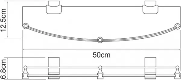 Полка Wasserkraft Leine K-5044