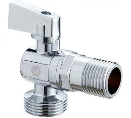 Кран шаровой для подключения сантехнических приборов MVI BV.463.0405 (1/2* х 3/4*, НР / НР, угловой) Кран шаровой для подключения сантехнических приборов MVI BV.463.0405 (1/2* х 3/4*, НР / НР, угловой)