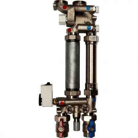 Насосная группа смесительный контур с изменяемым значением температуры Luxor GM 1260 - Ду25 (без насоса 130 мм) Насосная группа смесительный контур с изменяемым значением температуры Luxor GM 1260 - Ду25 (без насоса 130 мм)