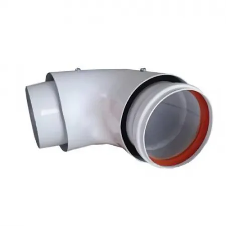 Отвод Rommer D80/100 мм, 90° Отвод Rommer D80/100 мм, 90°