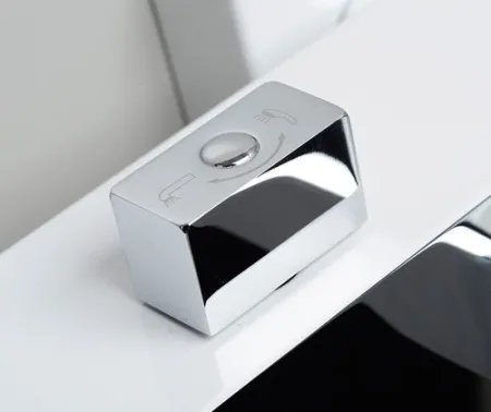 Смеситель для ванны с душем Wasserkraft Aller 1061WHITE