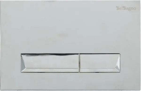 Кнопка смыва BelBagno Marmi BB010-MR-CHROME хром глянцевый