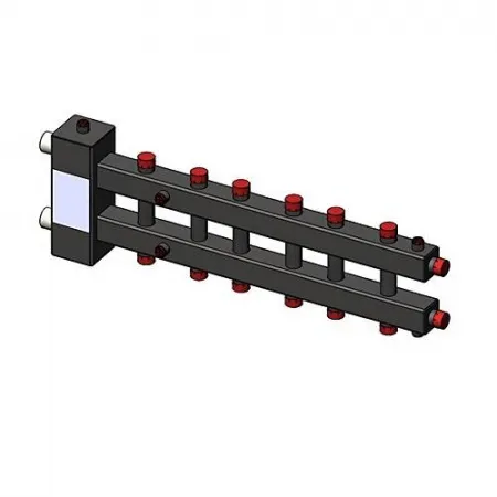 Коллектор с гидравлическим разделителем горизонтальный ZOTA - 1 1/4* на 7 контуров 1* (до 70 кВт) Коллектор с гидравлическим разделителем горизонтальный ZOTA - 1 1/4* на 7 контуров 1* (до 70 кВт)