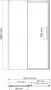 Душевая дверь в нишу Wasserkraft Alme 15R31 140 см