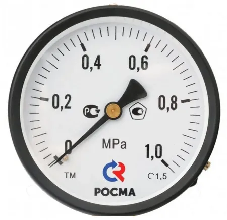 Манометр аксиальный Росма ТМ‑310Т.00 (корпус Ø 63 мм) арт. 00000008922