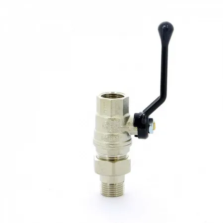 Кран шаровый американка внутренняя / наружная резьба, ручка рычаг Bugatti NEW JERSEY 1 1/4* (серия 920) Кран шаровый американка внутренняя / наружная резьба, ручка рычаг Bugatti NEW JERSEY 1 1/4* (серия 920)