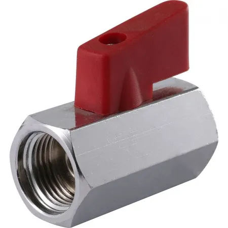 Кран шаровый внутренняя / внутренняя резьба, ручка флажок Itap Mini 125 1/2* Кран шаровый внутренняя / внутренняя резьба, ручка флажок Itap Mini 125 1/2*