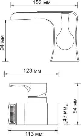 Смеситель для раковины Wasserkraft Berkel 4869