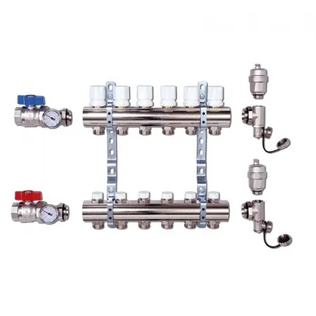 Коллекторная группа для отопления Luxor CD 468M - 10 выходов Коллекторная группа для отопления Luxor CD 468M - 10 выходов