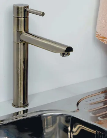 Смеситель для кухни Wasserkraft A8137 светлая бронза