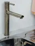 Смеситель для кухни Wasserkraft A8137 светлая бронза