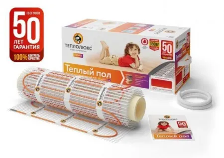 Мат нагревательный Теплолюкс Tropix МНН 80 Вт/0.5 кв.м