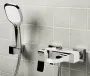 Смеситель для ванны с душем Wasserkraft Aller 1061WHITE