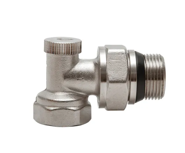 Запорный радиаторный клапан Arrowhead Element, угловой, Ду20 Запорный радиаторный клапан Arrowhead Element, угловой, Ду20