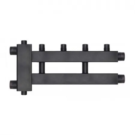 Распределительный коллектор 3 (2+1) отопительных контура с гидравлическим разделителем Warme WKD R 122 (до 122 кВт) Распределительный коллектор 3 (2+1) отопительных контура с гидравлическим разделителем Warme WKD R 122 (до 122 кВт)