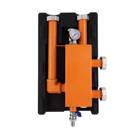 Гидравлическая стрелка Rommer RDG-1015-004003 (с накидными гайками, 1 1/2*, 3,0 м3/час)