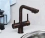 Смеситель для кухни Wasserkraft A8047 темная бронза