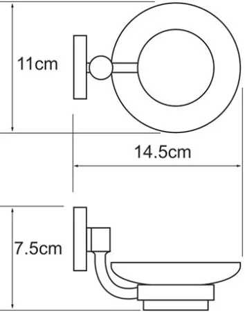 Мыльница Wasserkraft Rhein K-6229