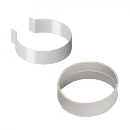 ROMMER RCA-6010-000001 Хомут комплект D100 (резиновый хомут, хомут стальн. гнутый, саморезы 2 шт.)