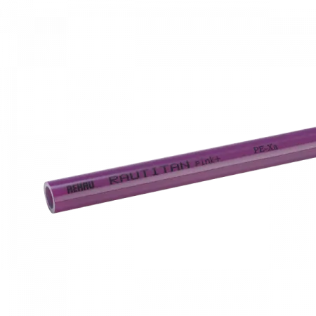 Труба из сшитого полиэтилена универсальная Рехау Rautitan Pink+ 25 х 3.5 мм (50 м), стоимость за бухту
